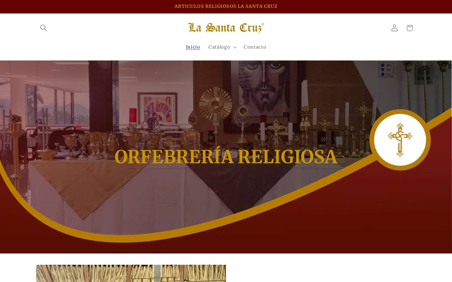 lasantacruz.co homepage screenshot