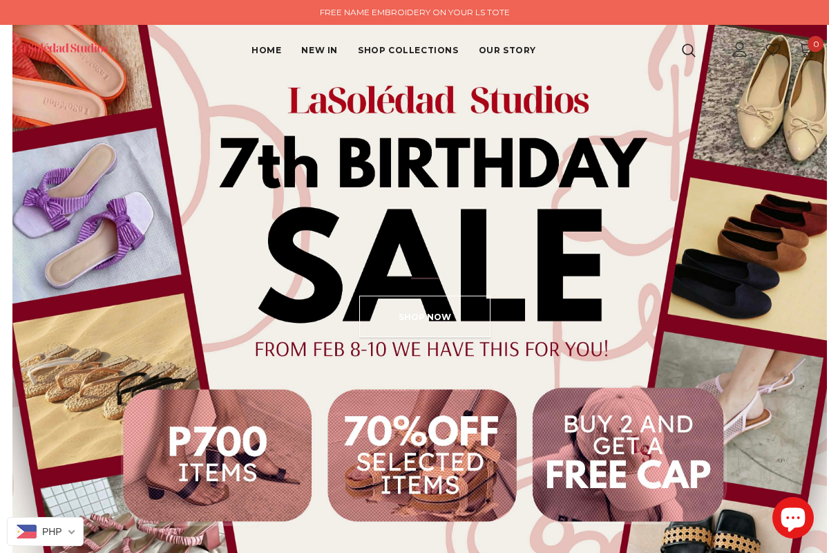 lasoledadstudios.com homepage screenshot