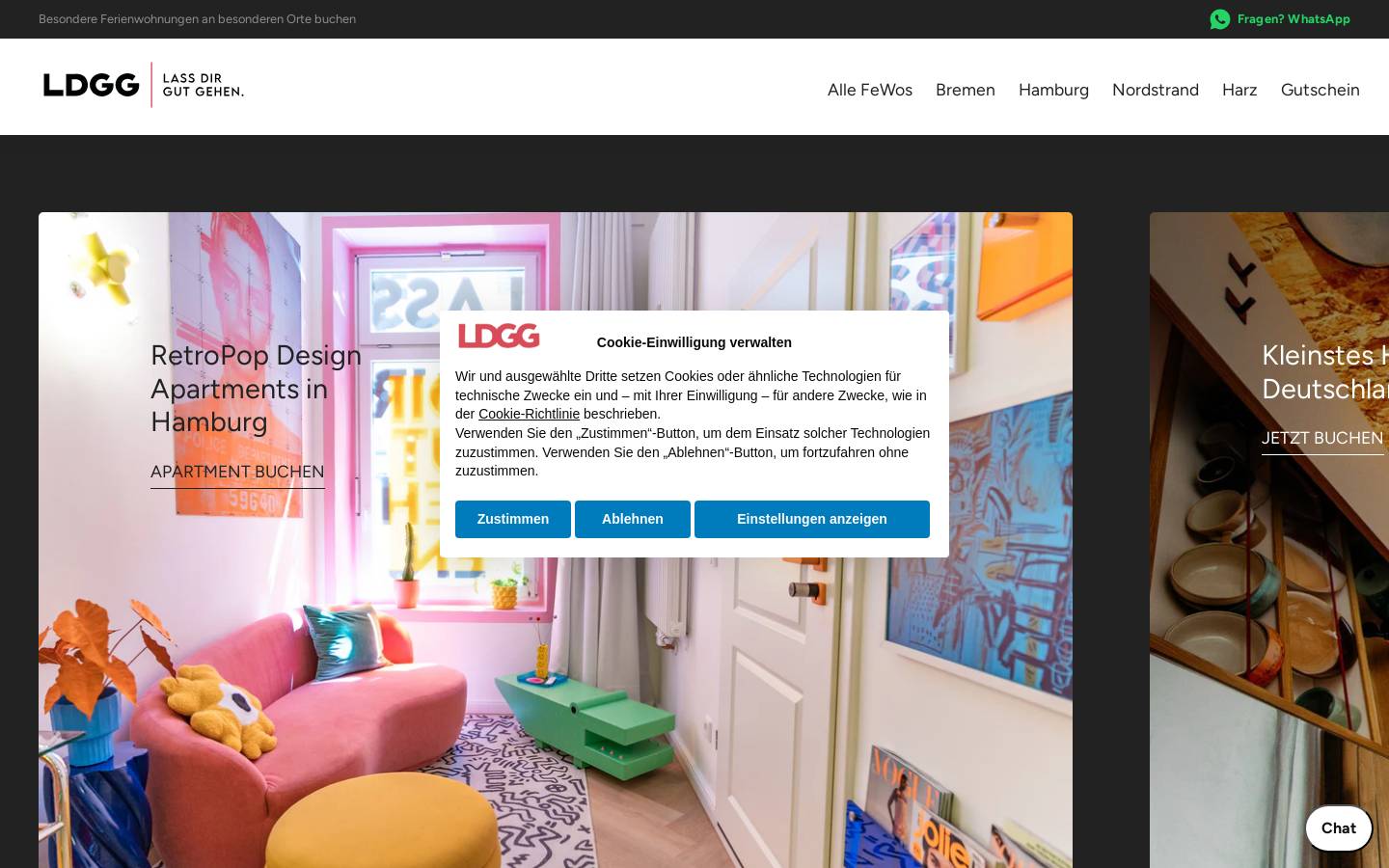 lass-dir-gut-gehen.de homepage screenshot
