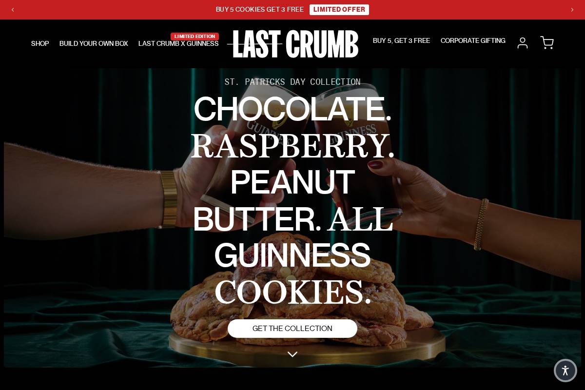 lastcrumb.com homepage screenshot