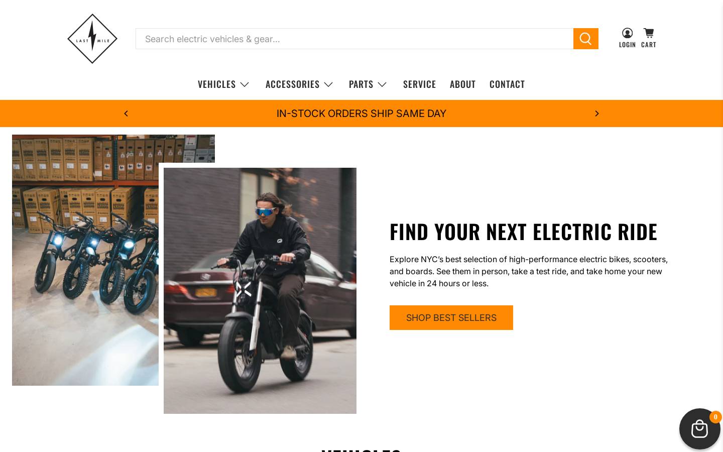 lastmilepev.com homepage screenshot