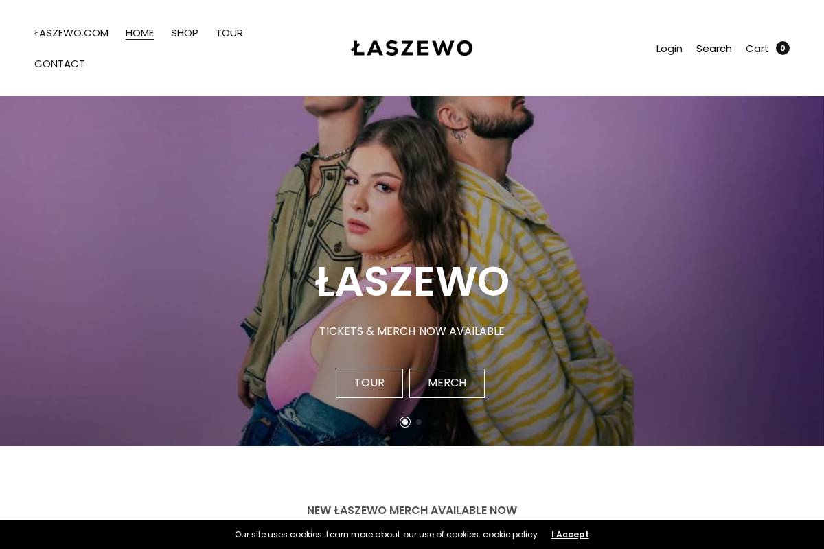 laszewo.shop homepage screenshot