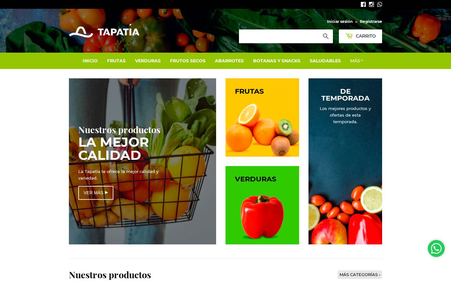 latapatia.mx homepage screenshot