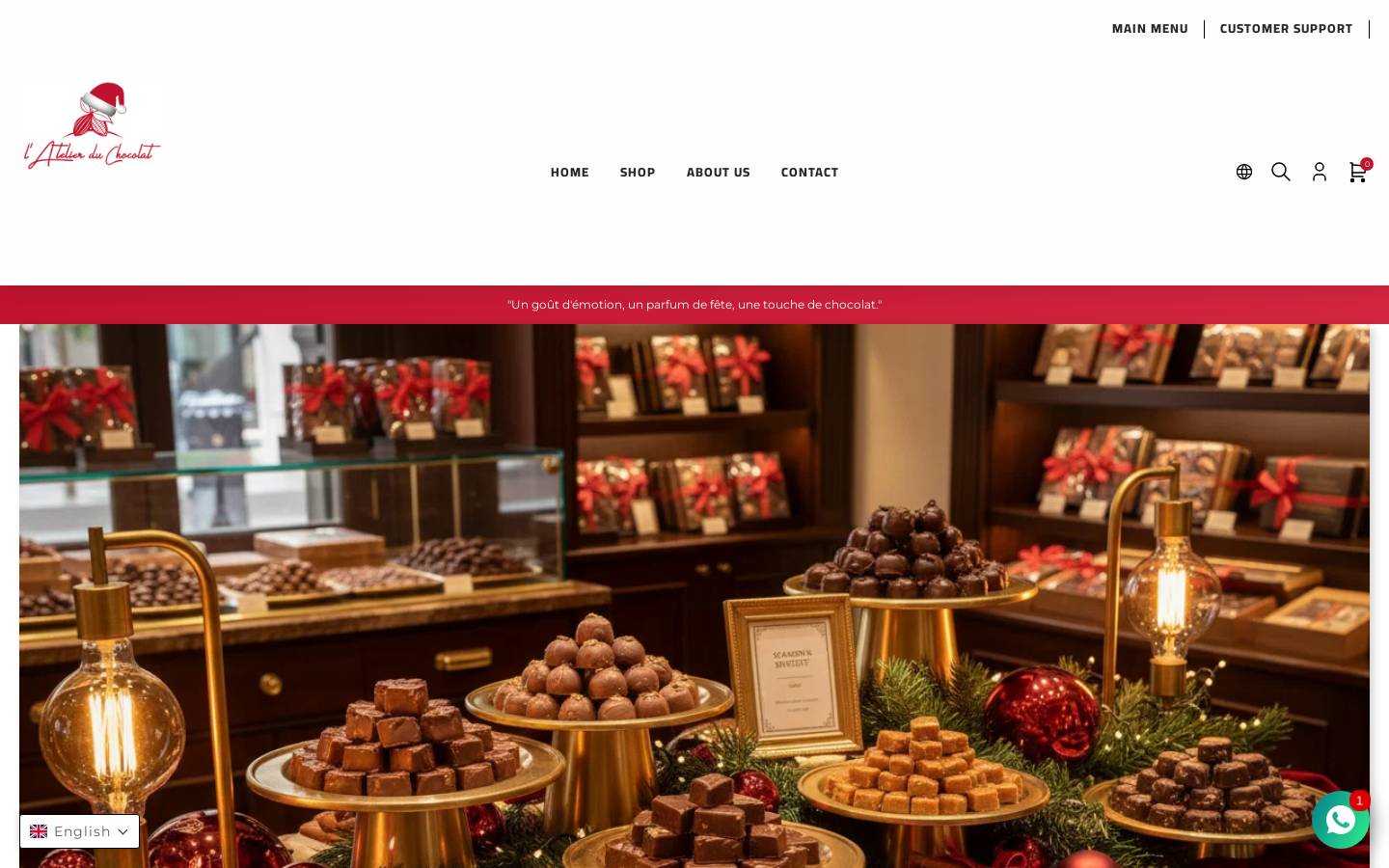 latelierduchocolatci.com homepage screenshot