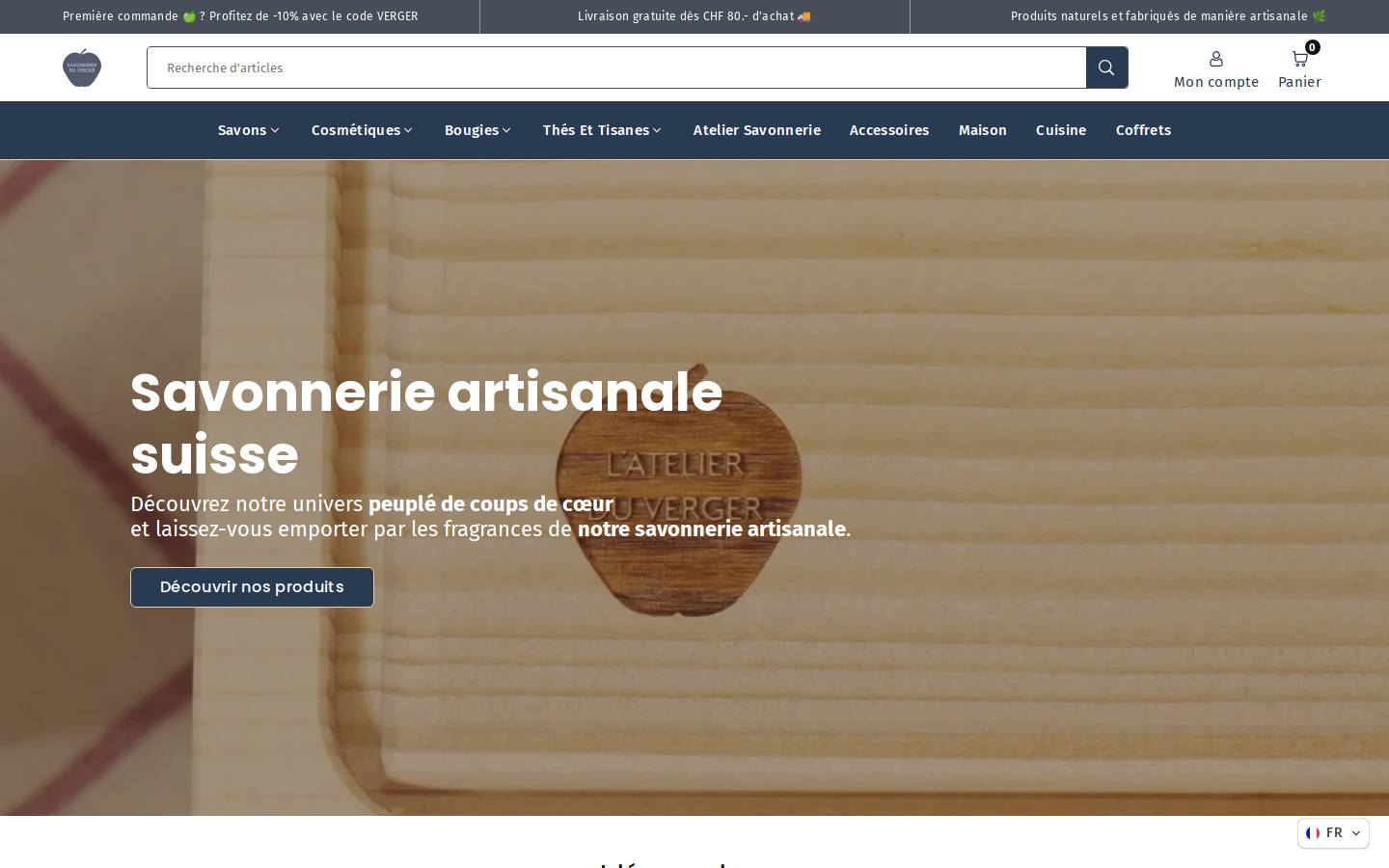 latelierduverger.ch homepage screenshot