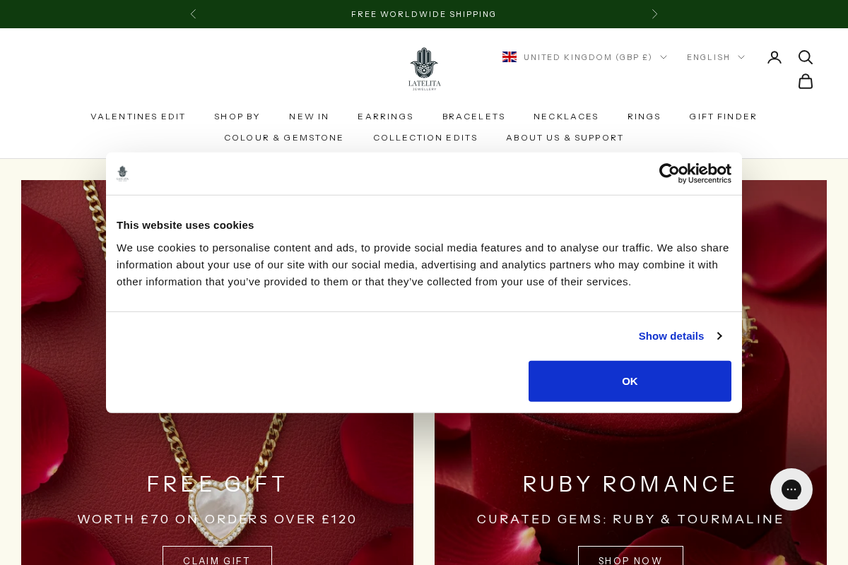 Latelita homepage screenshot