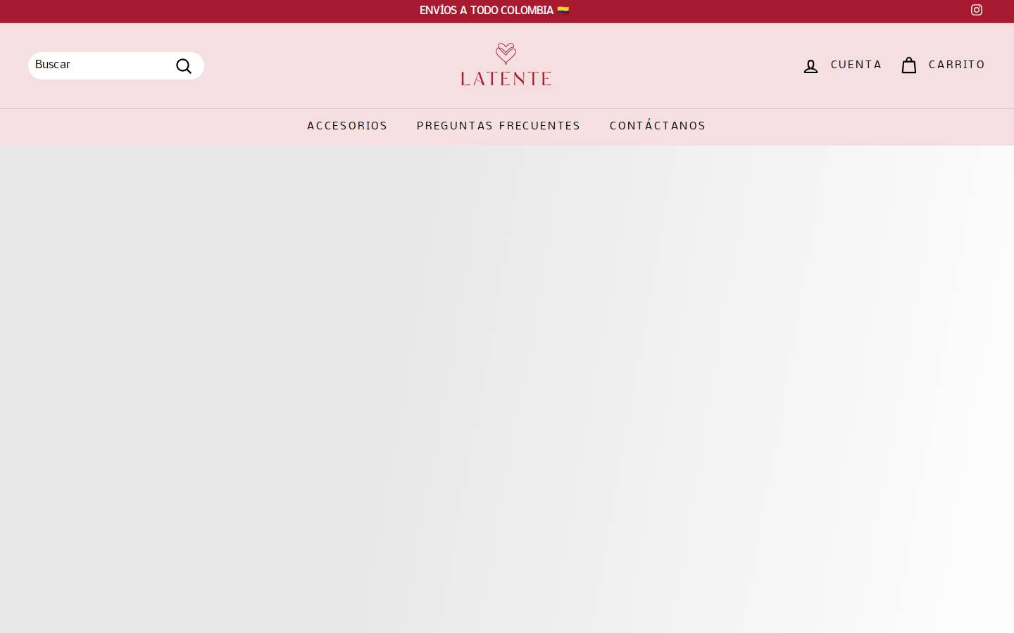 latente.shop homepage screenshot