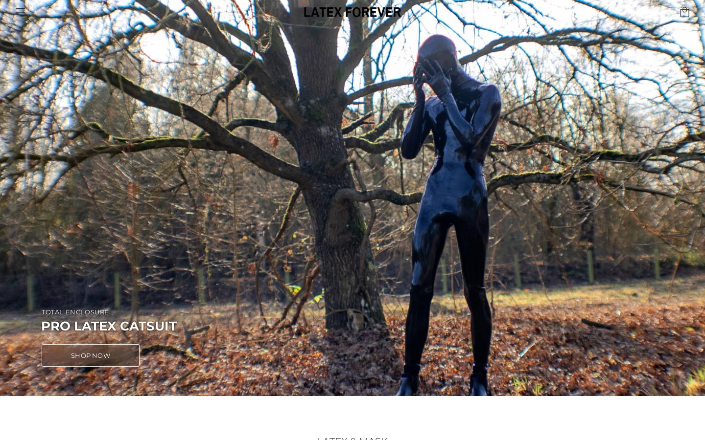 latexforever.com homepage screenshot