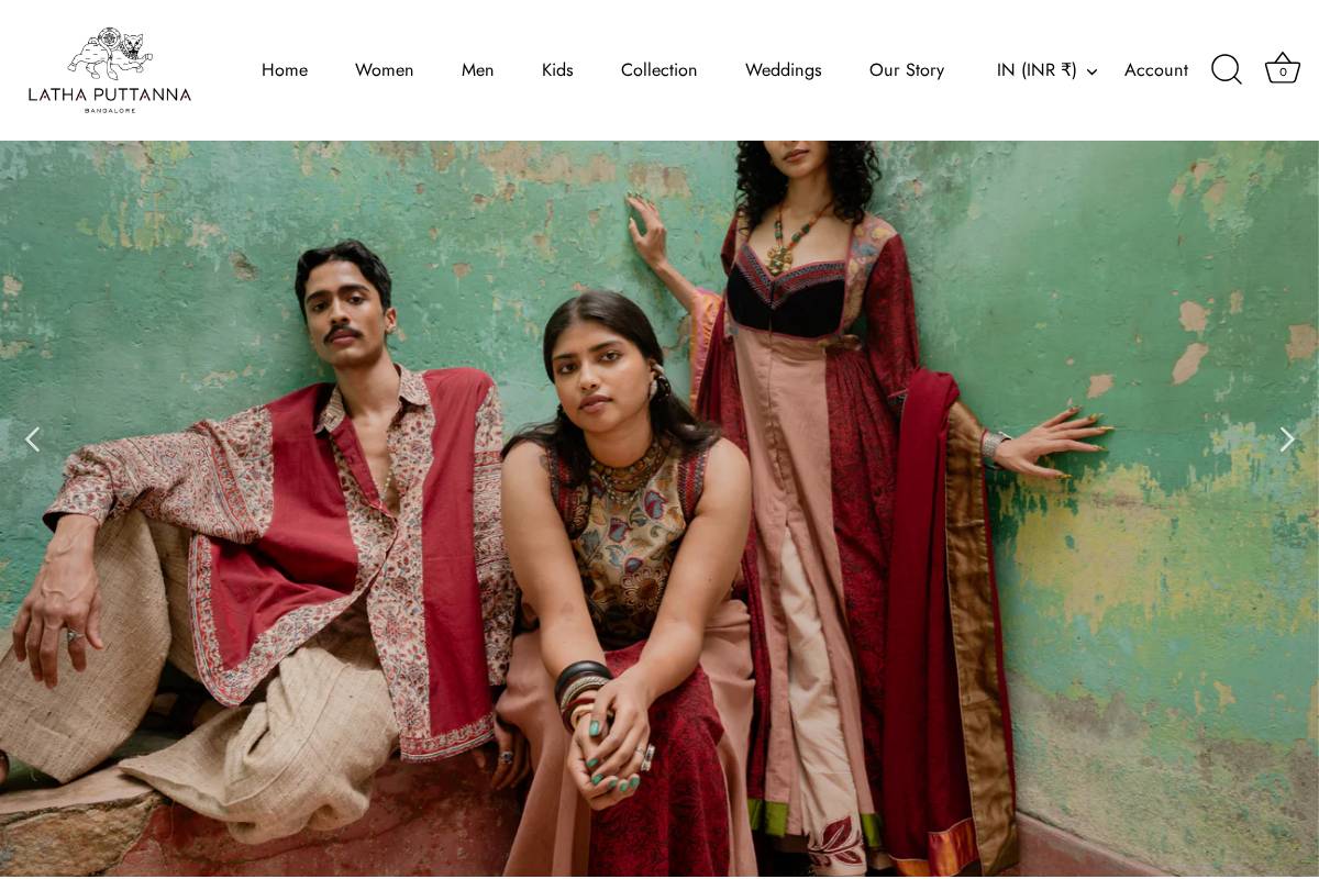 lathaputtanna.com homepage screenshot