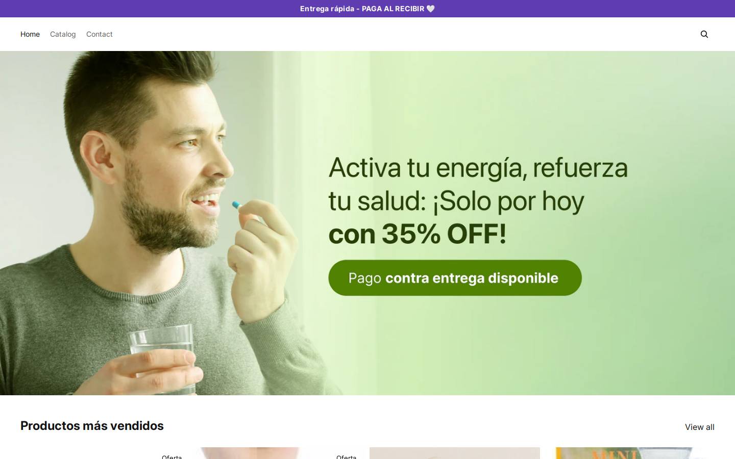 latinotienda.com homepage screenshot