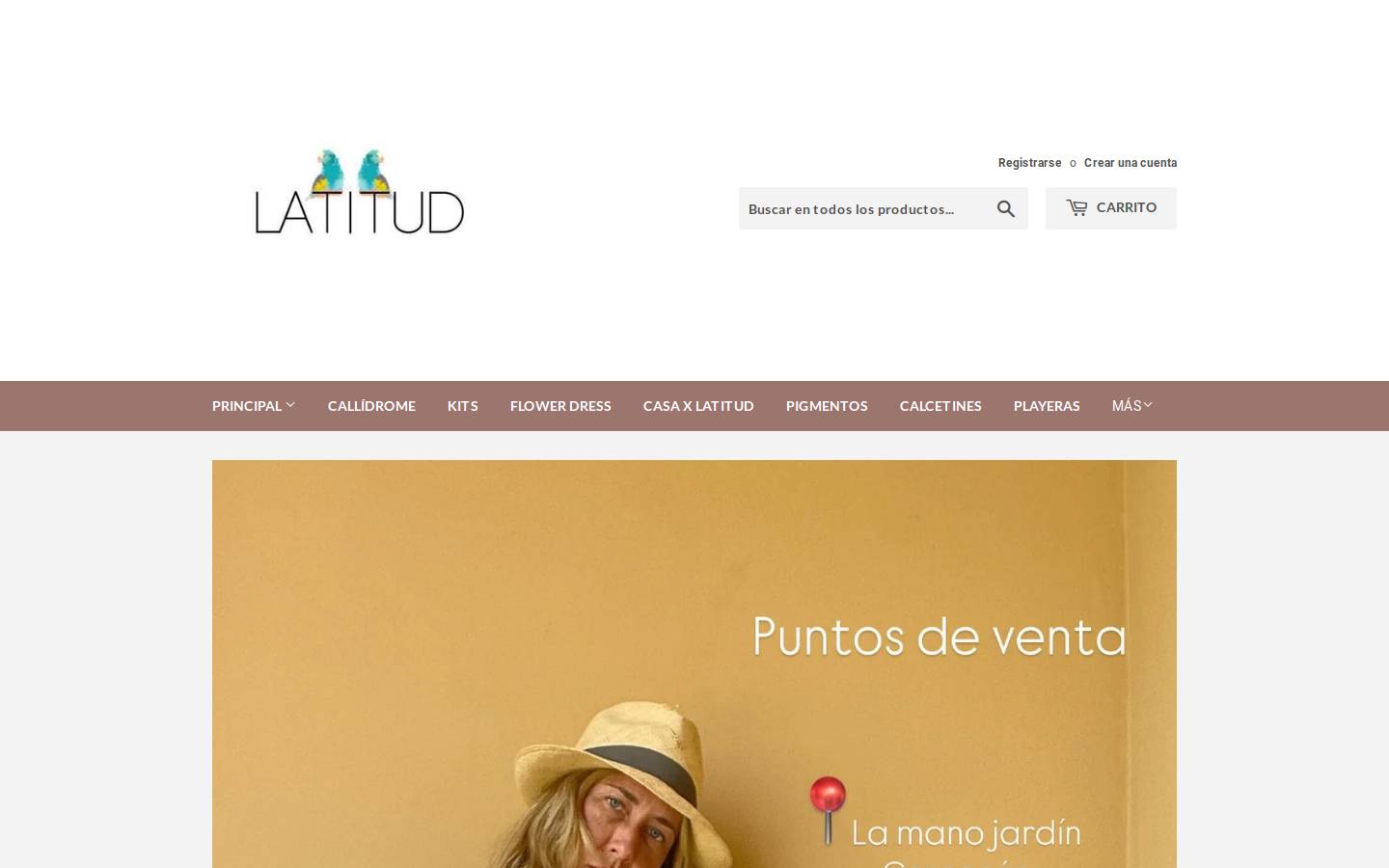 latitudmx.com homepage screenshot