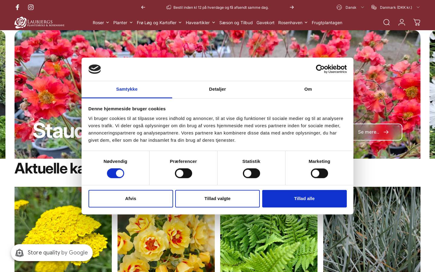 laubjerg.com homepage screenshot