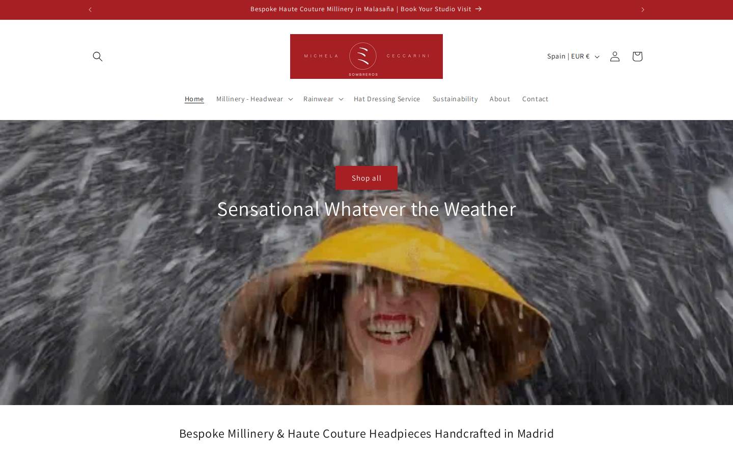laughterintherain.com homepage screenshot