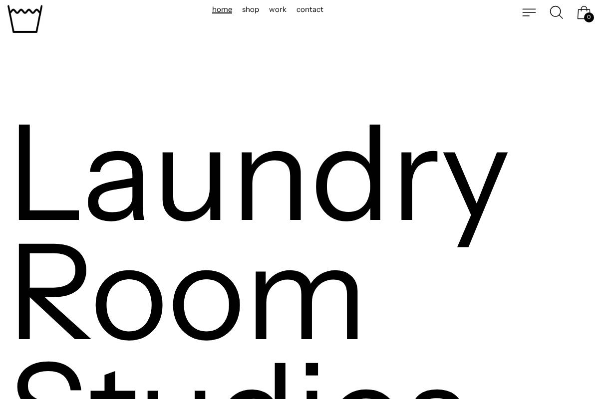laundryroomstudios.com homepage screenshot