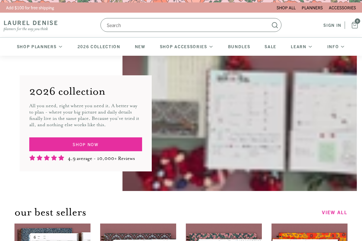 laurel denise homepage screenshot