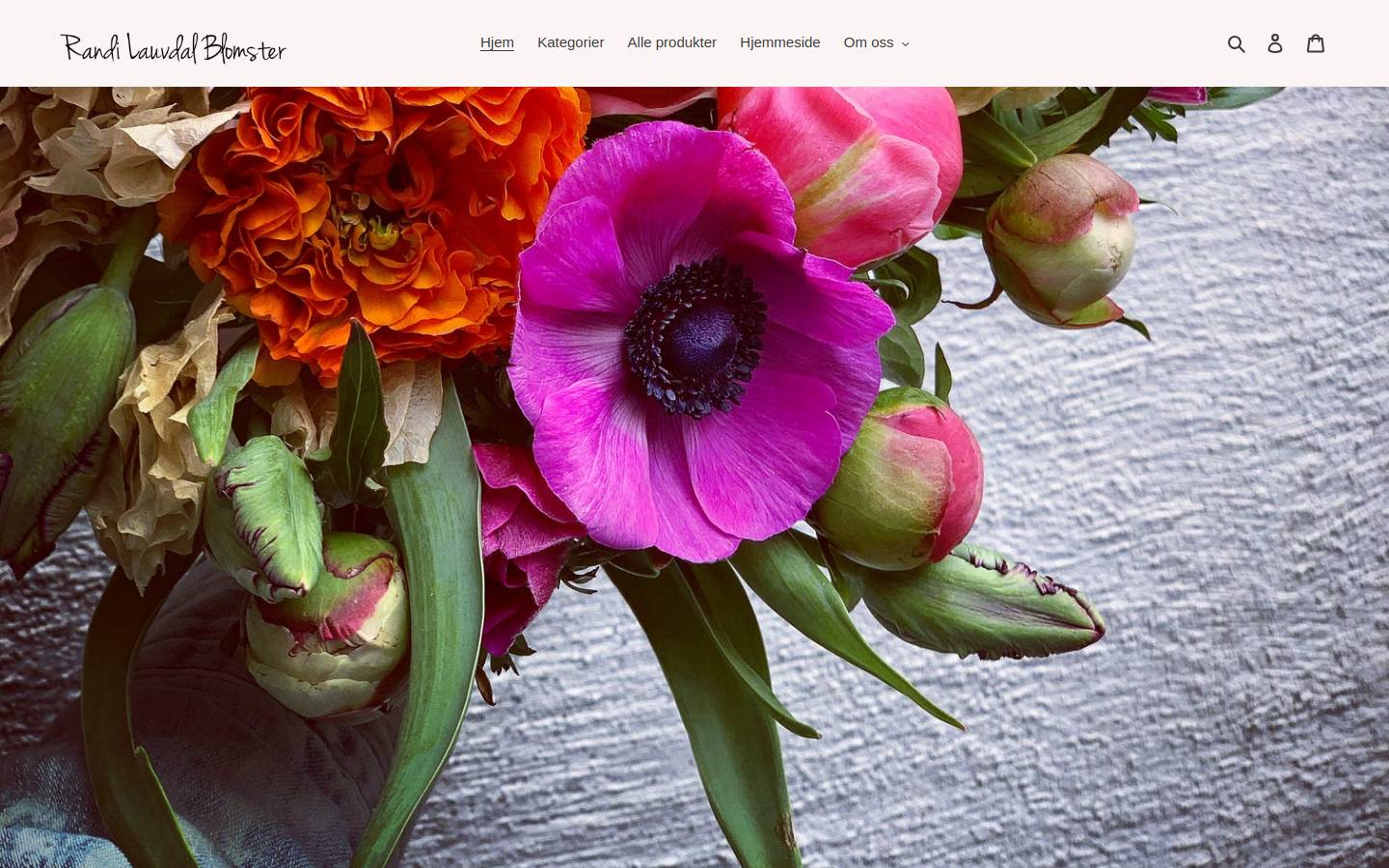 lauvdal.com homepage screenshot