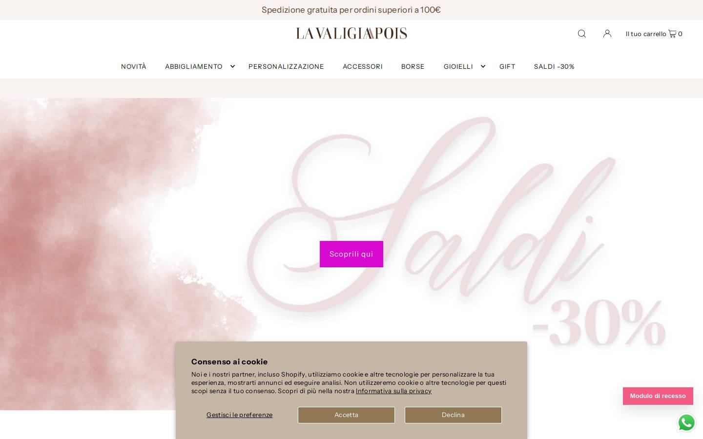 Lavaligiapois homepage screenshot