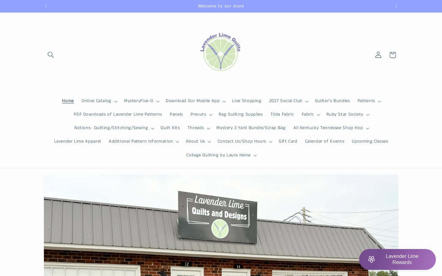 lavenderlimeinspires.com homepage screenshot