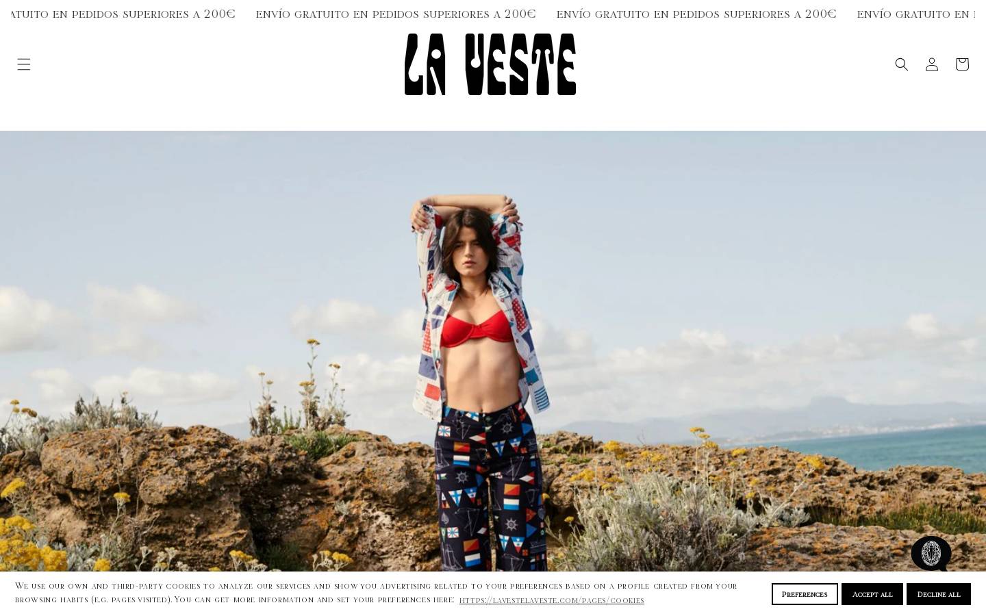 Lavestelaveste homepage screenshot