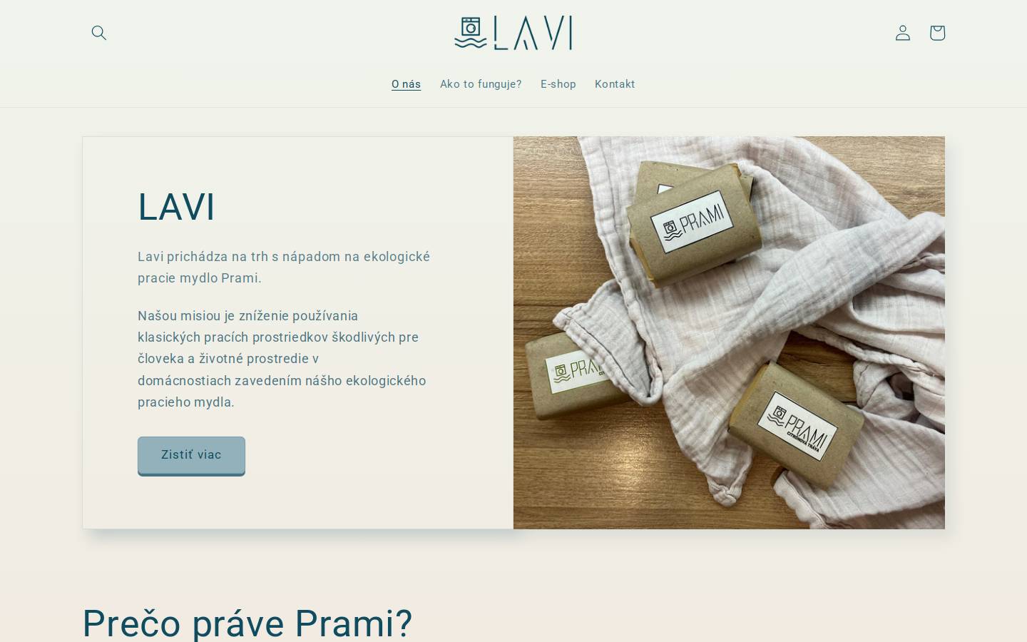 Lavi Industries homepage screenshot
