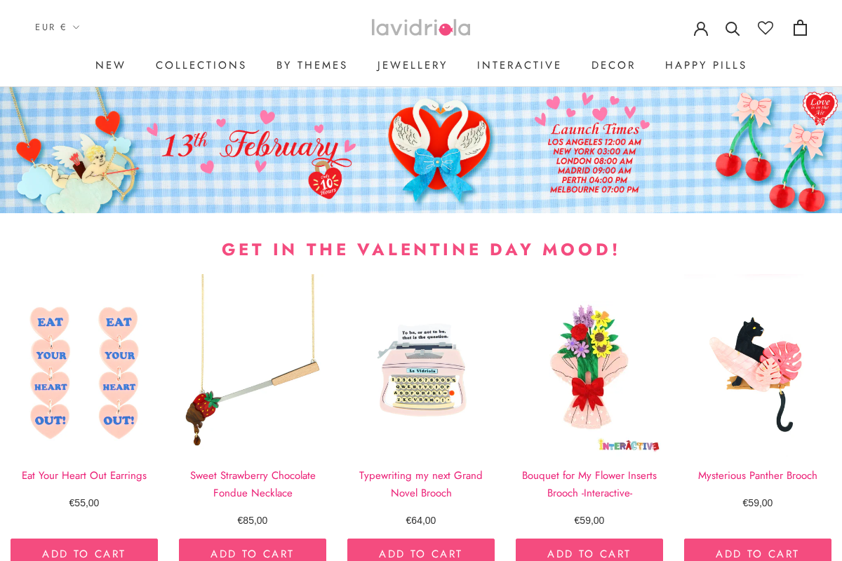 La Vidriola homepage screenshot