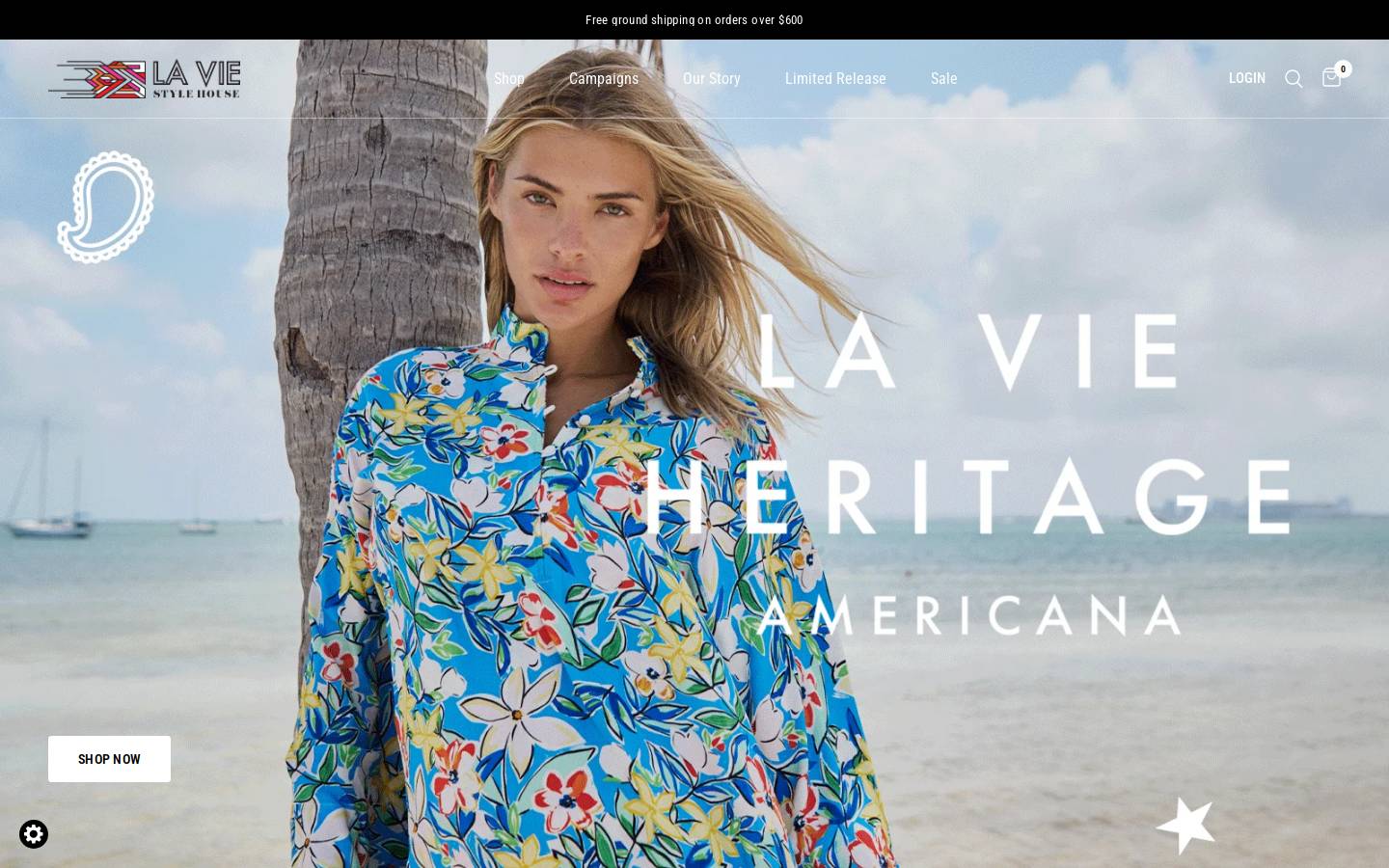 laviestylehouse.com homepage screenshot