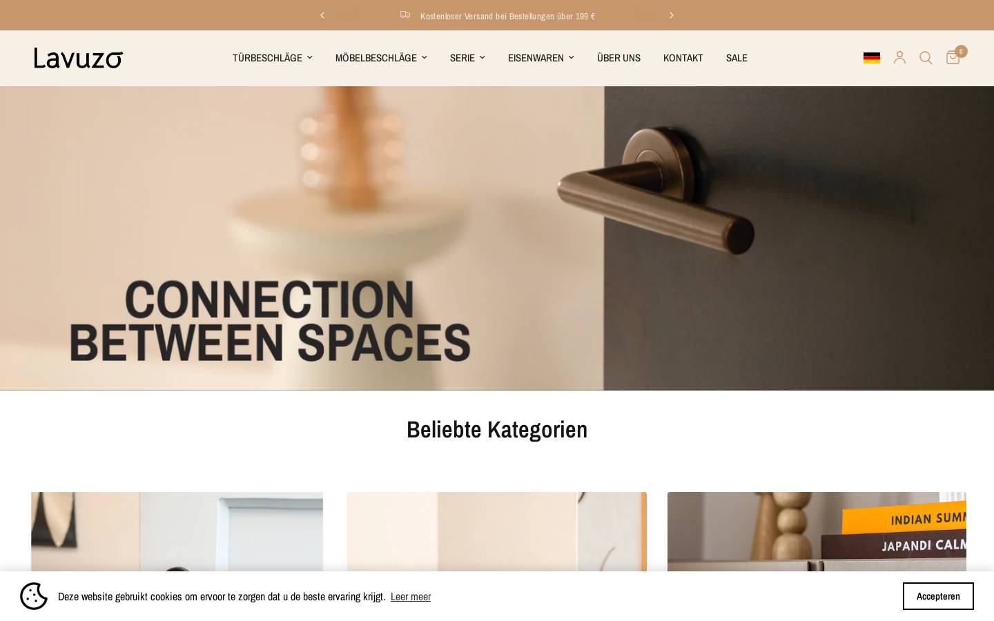 Lavuzo homepage screenshot