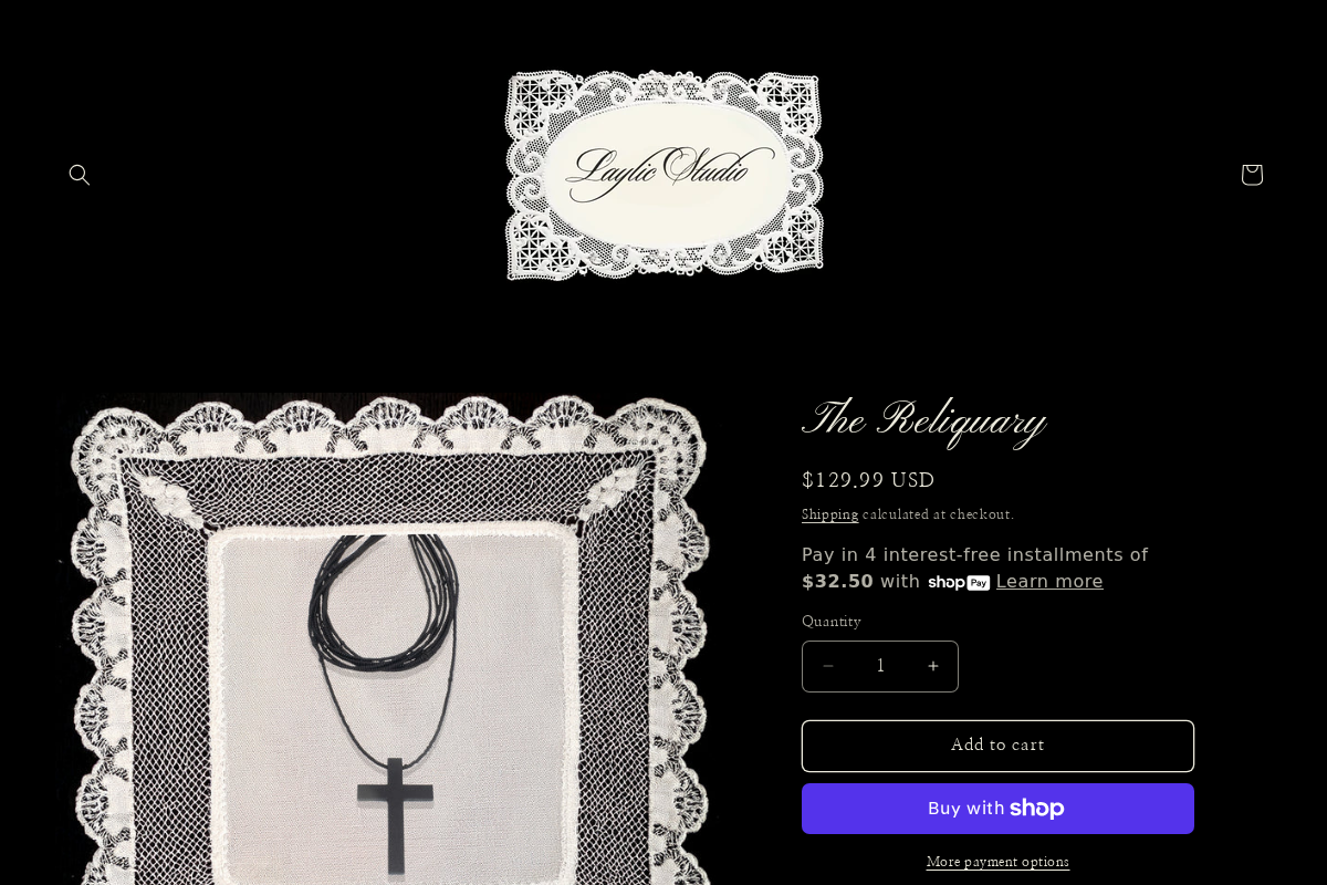 Laylic Studio homepage screenshot