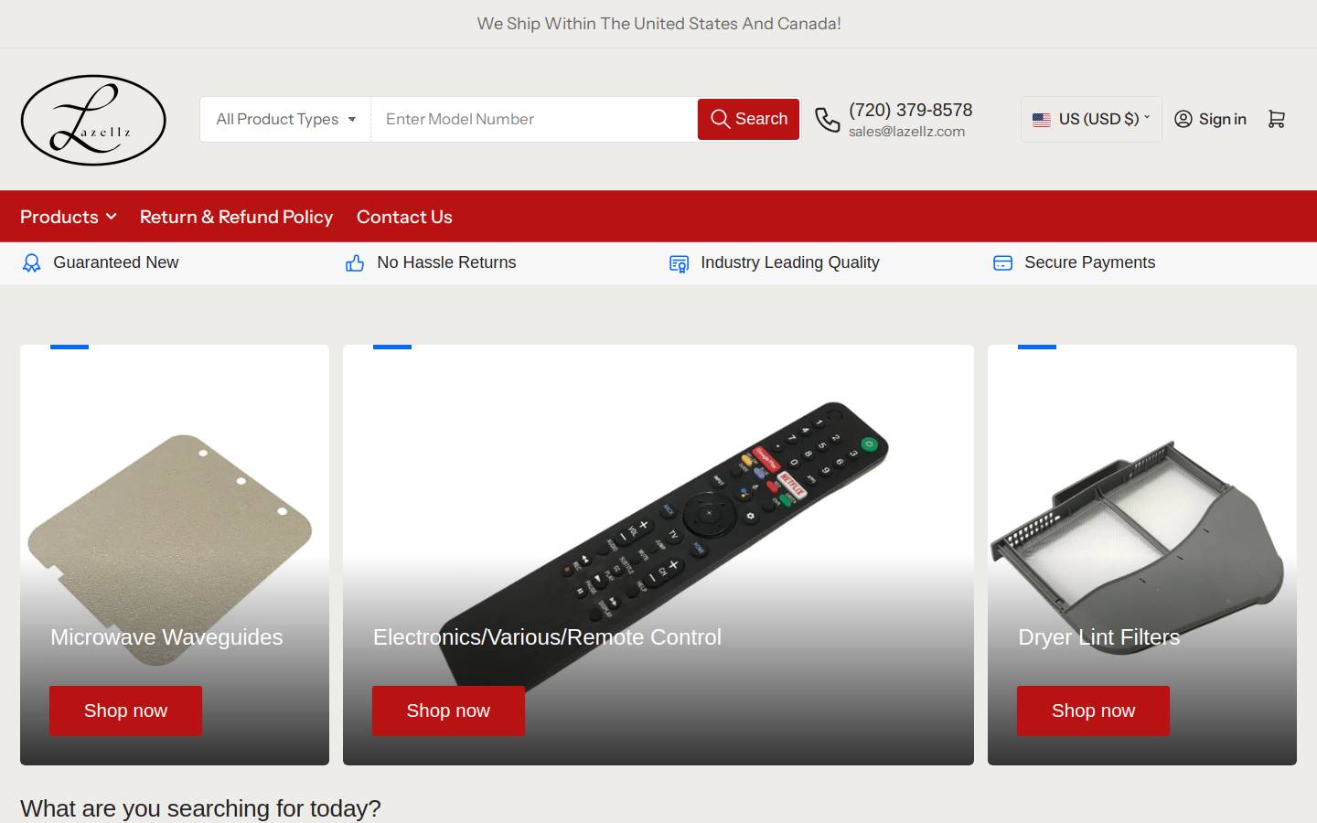 lazellz.com homepage screenshot