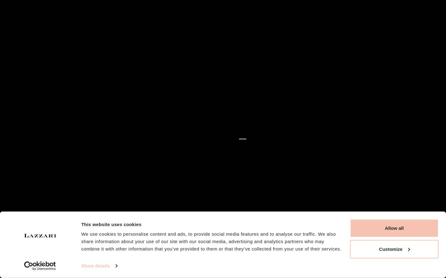 Lazzari Store homepage screenshot