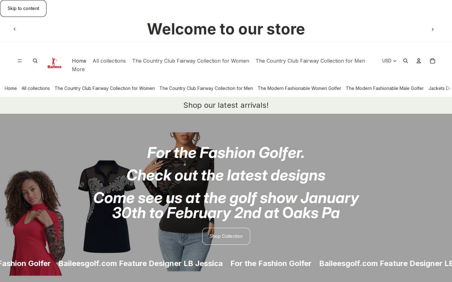 lbjessicausa.com homepage screenshot