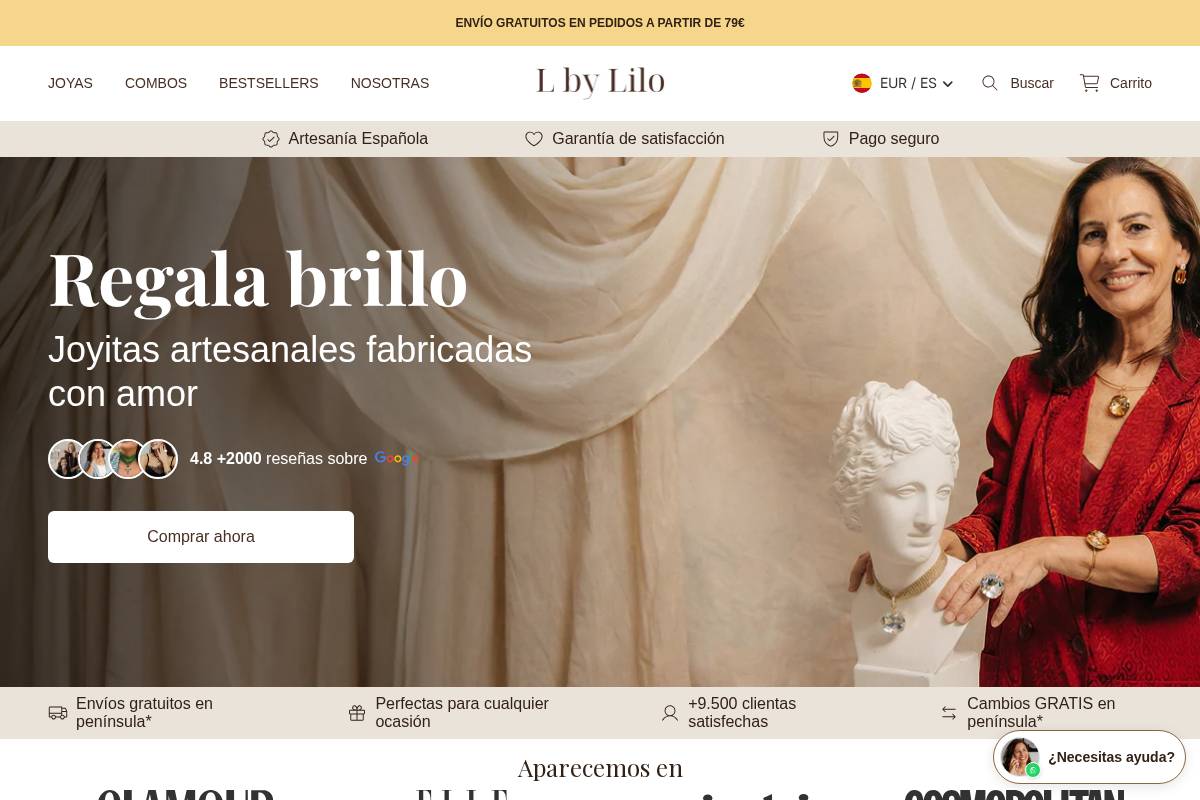 lbylilo.com homepage screenshot