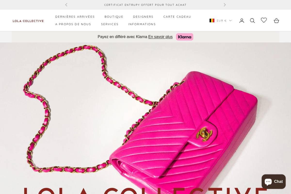 Lc Collective homepage screenshot