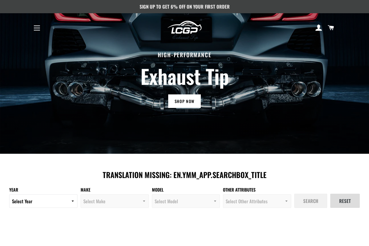 lcgppro.com homepage screenshot