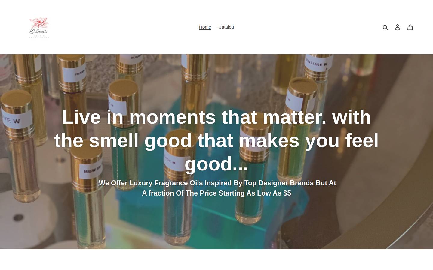 lcscentsdirect.com homepage screenshot