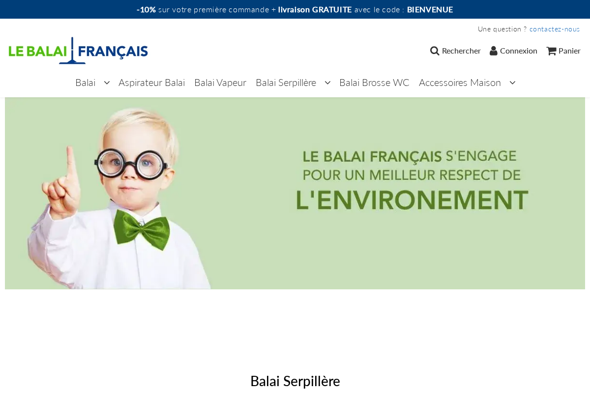Le Balai Francais homepage screenshot