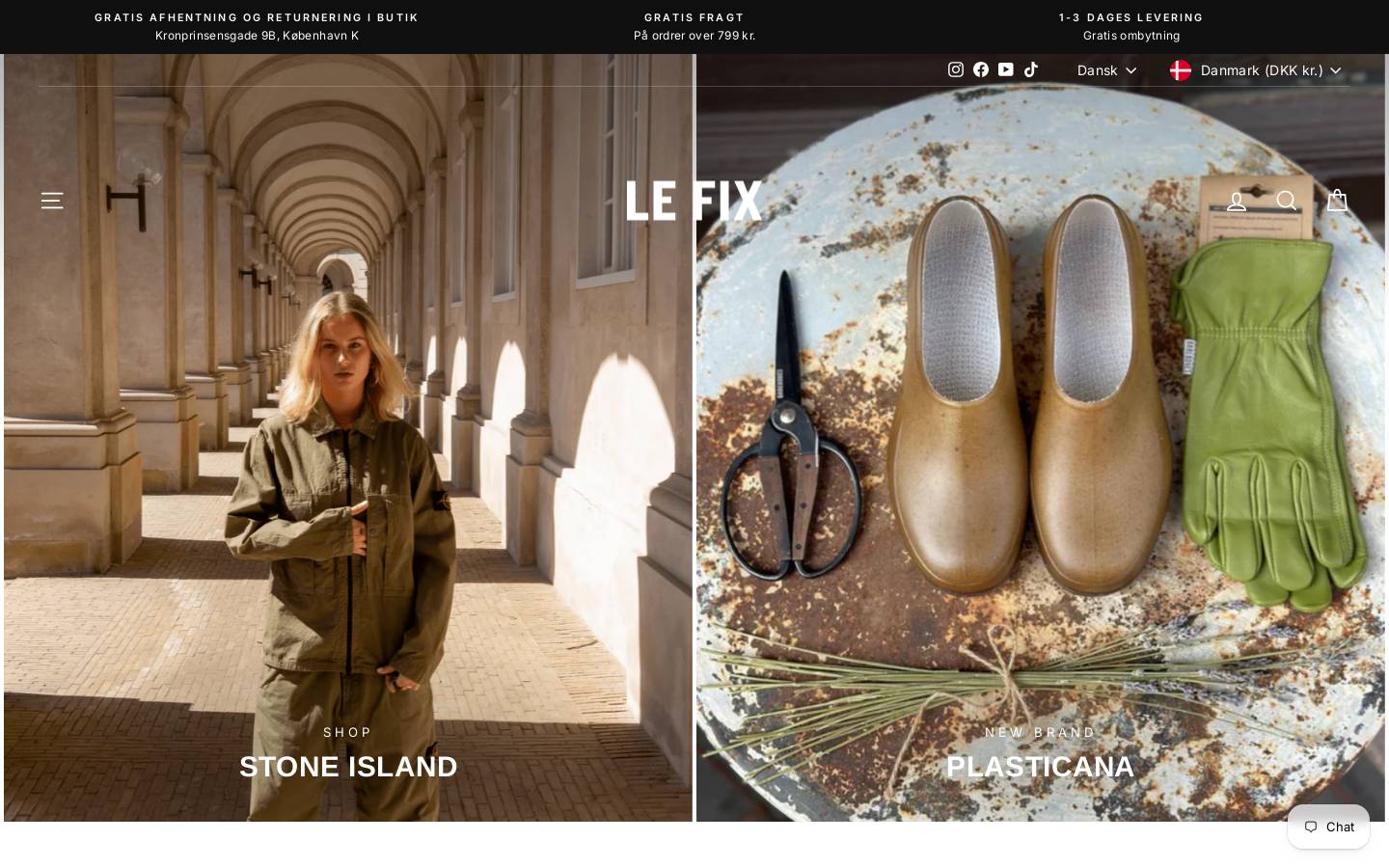 Le Fix homepage screenshot