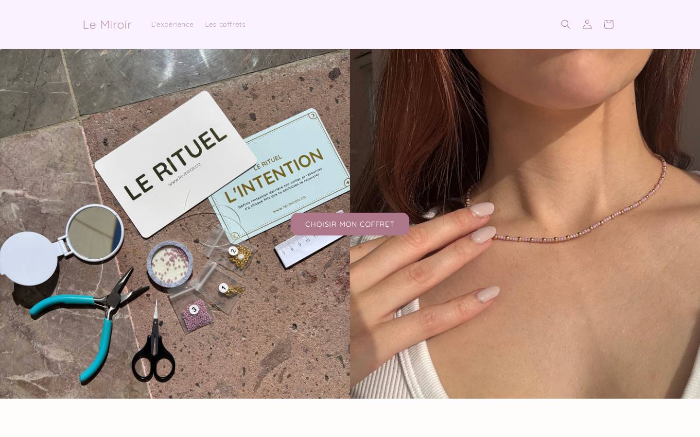 le-miroir.ca homepage screenshot