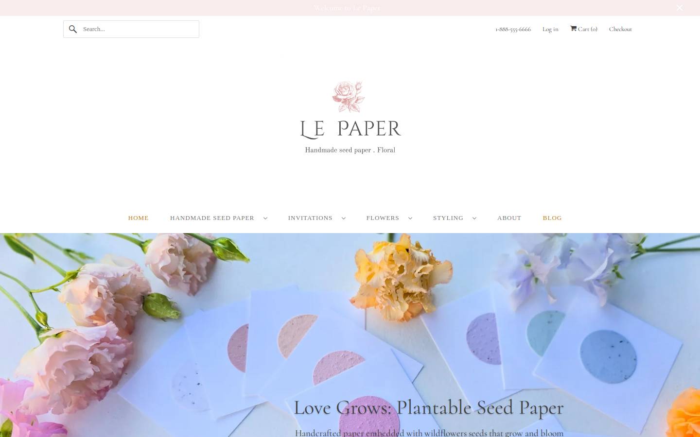 le-paper.com homepage screenshot