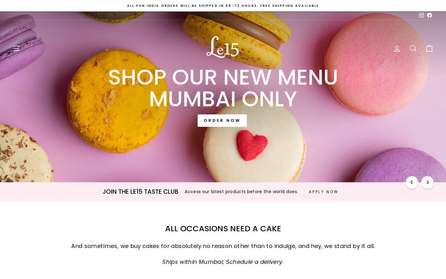 le15.com homepage screenshot