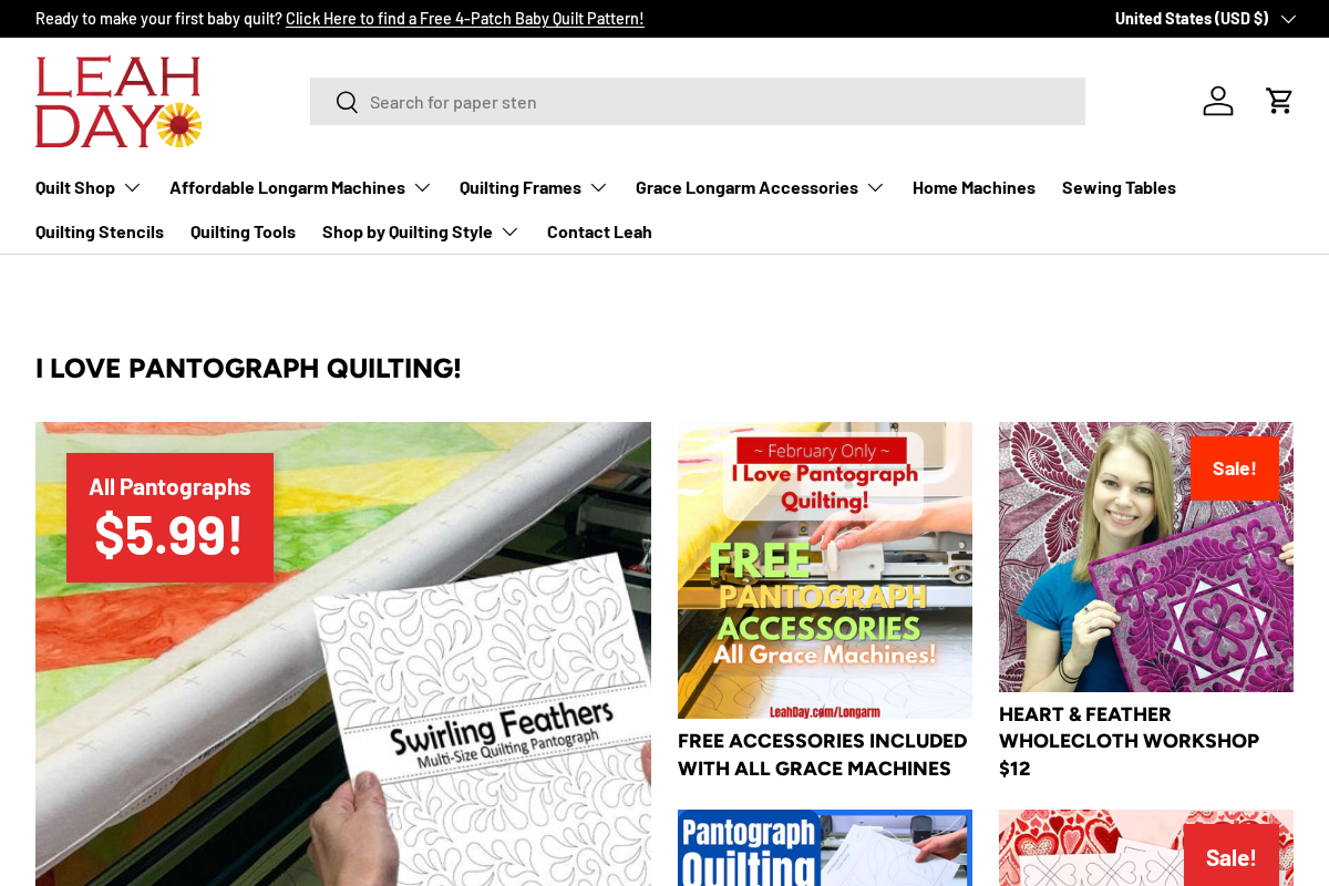 LeahDay.com homepage screenshot