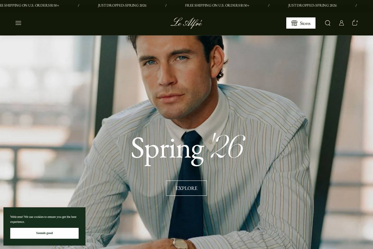 lealfre.com homepage screenshot