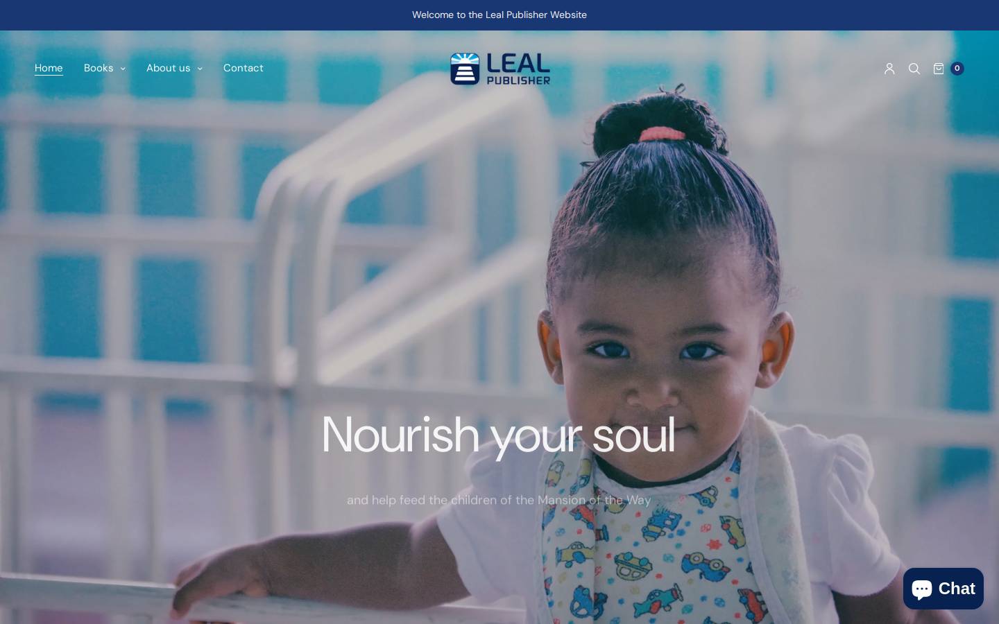 lealpublisher.com homepage screenshot