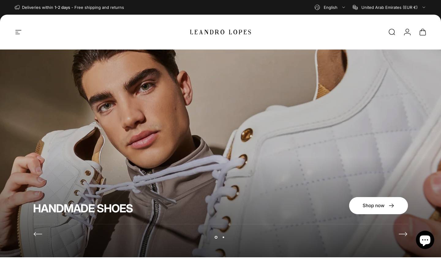 Leandrolopes homepage screenshot