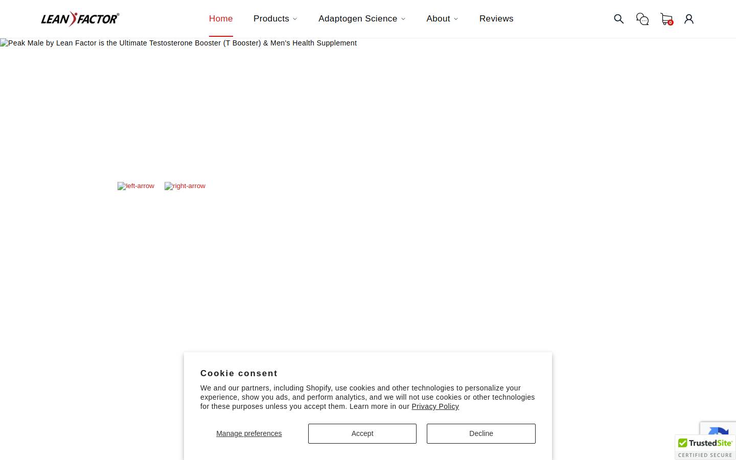leanfactor.com homepage screenshot