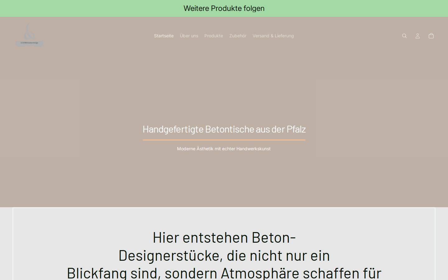 leanira.de homepage screenshot