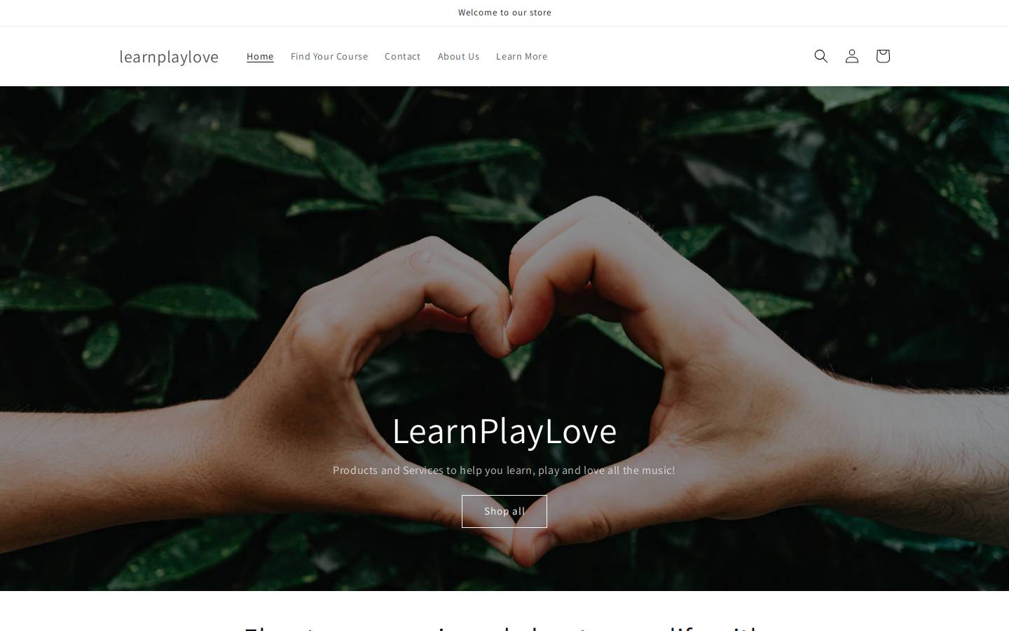 learnplaylove.com homepage screenshot