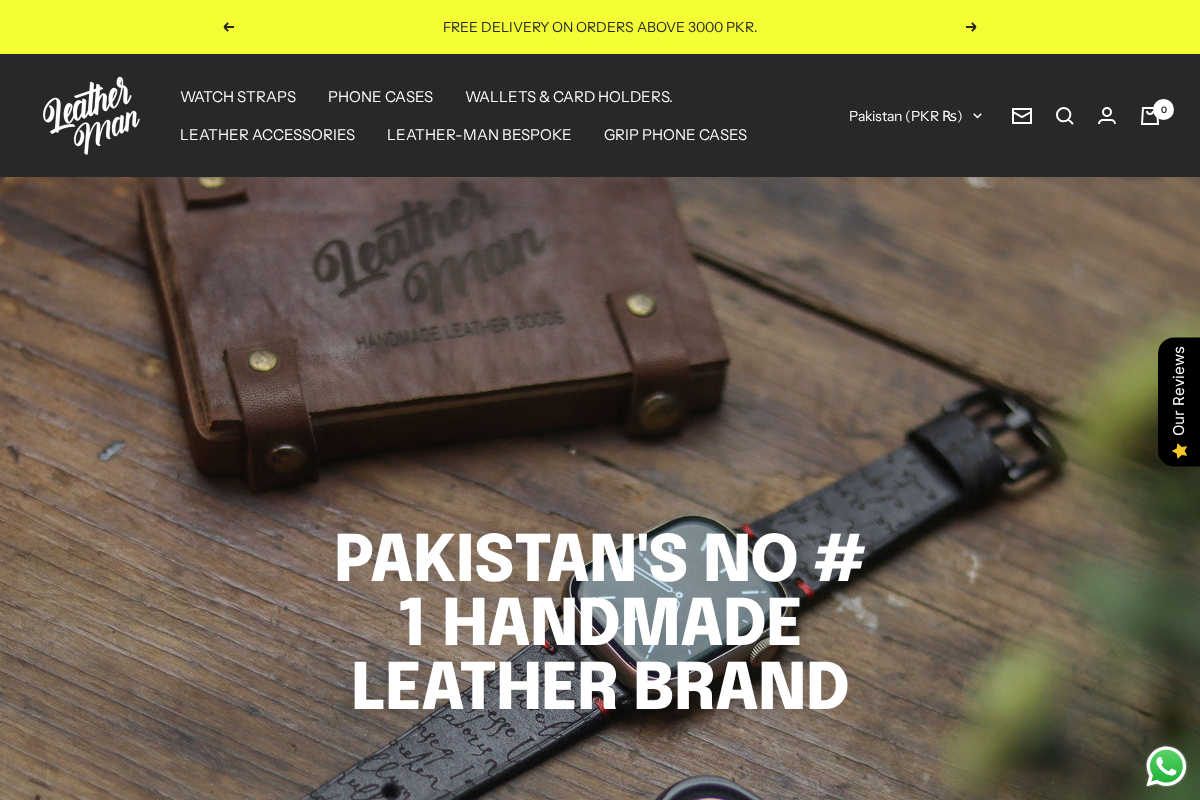 Leather-Man homepage screenshot