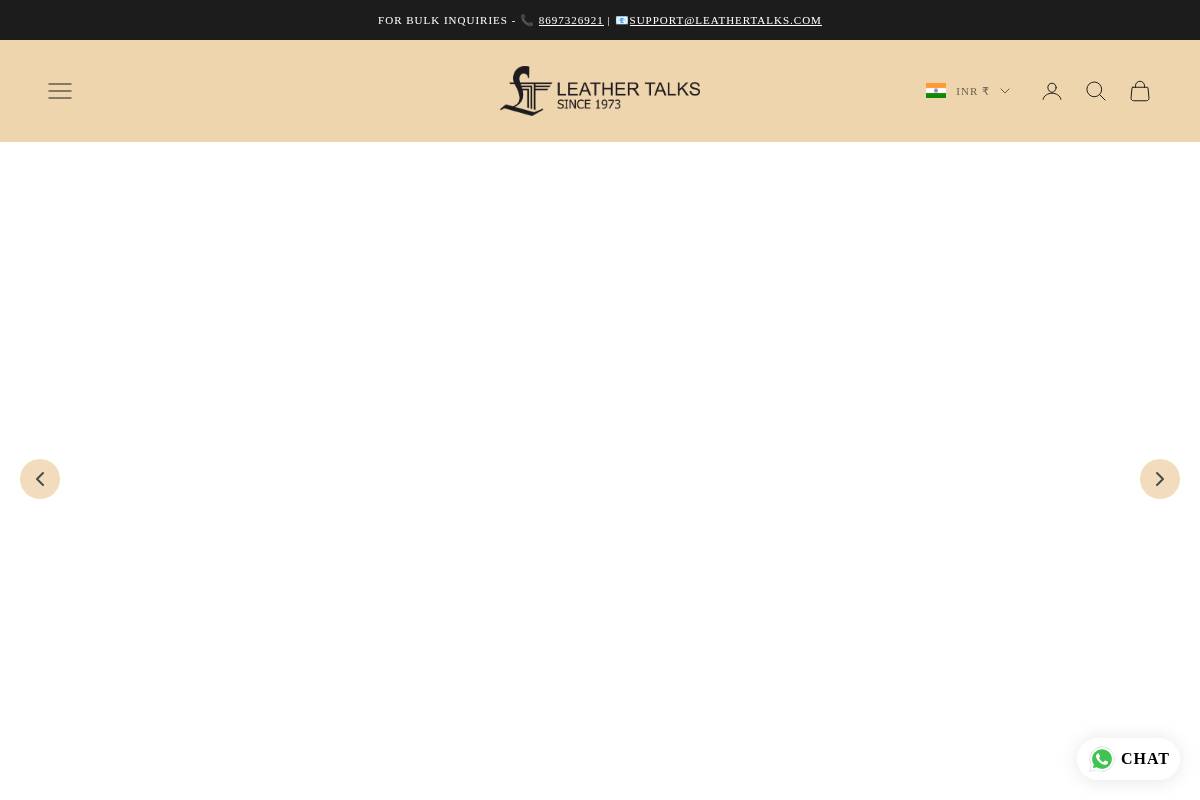 Leather Talks homepage screenshot