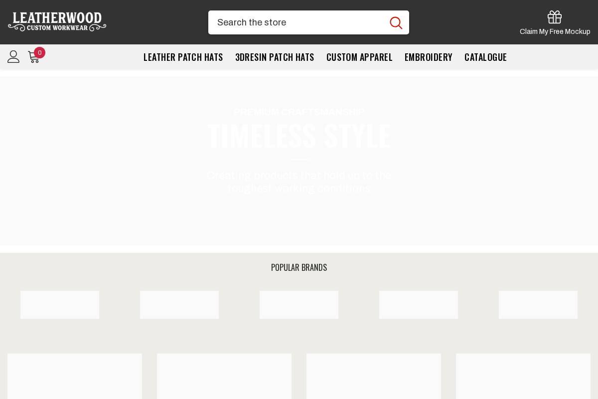 leatherwood.ca homepage screenshot